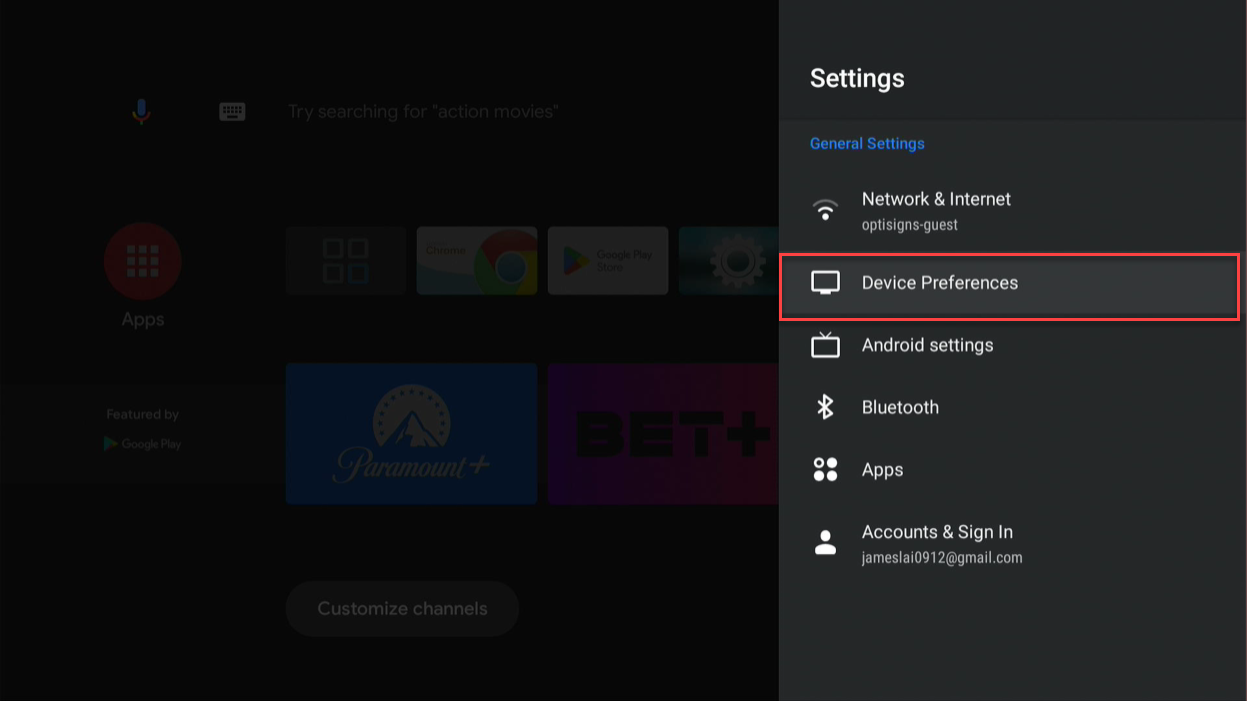 How to Change Time Zone on the OptiSigns Android Stick device – OptiSigns