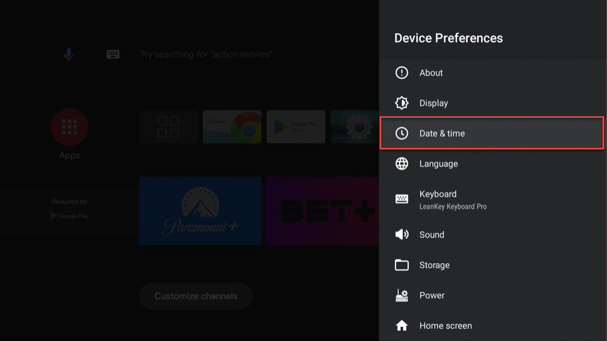 How to Change Time Zone on the OptiSigns Android Stick device OptiSigns