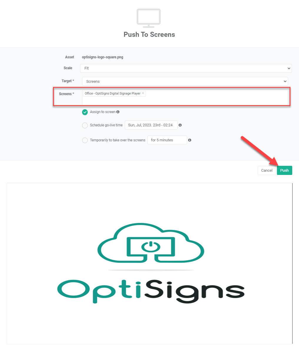 How to use Google Drive App – OptiSigns