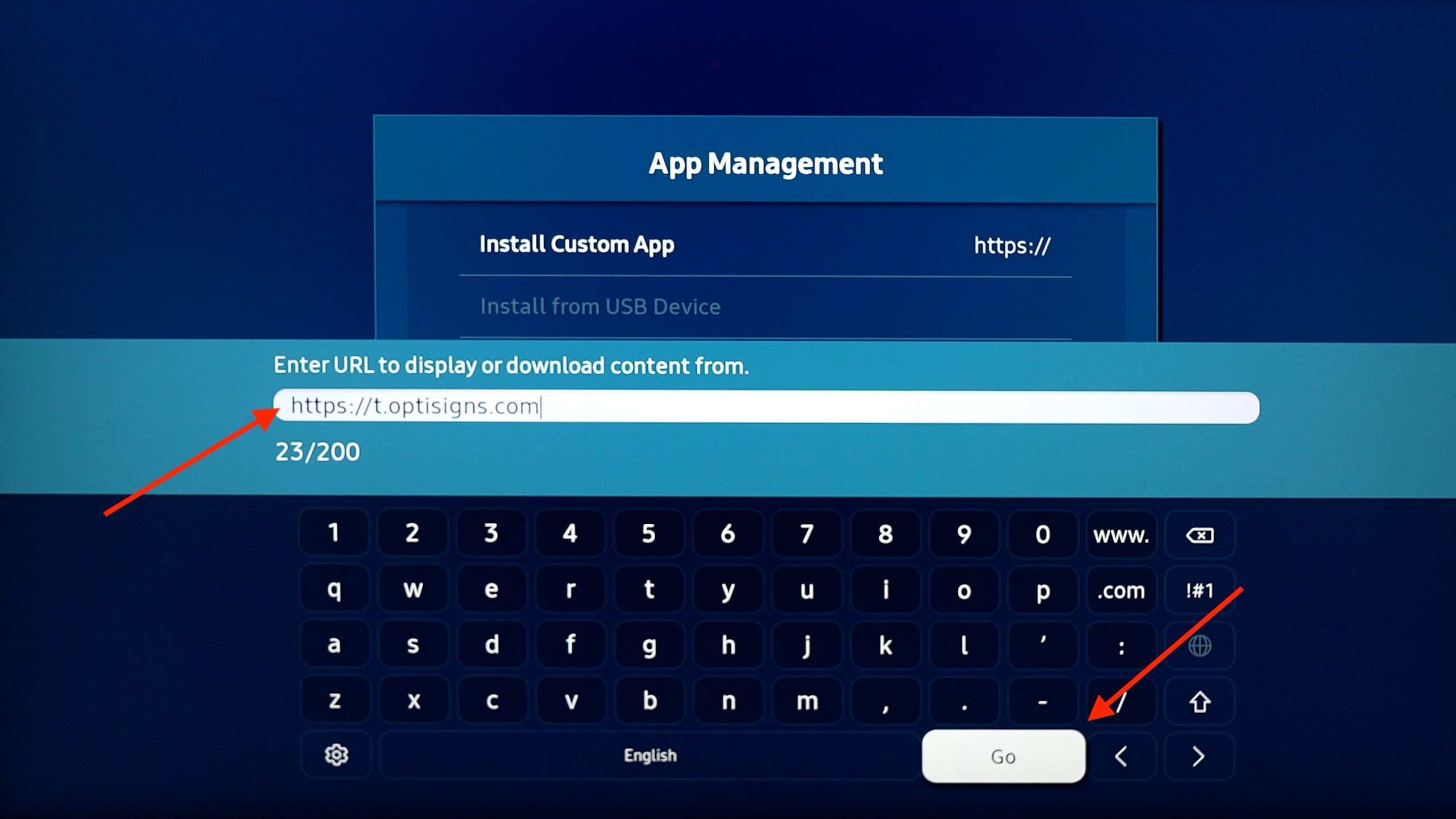 app managment go