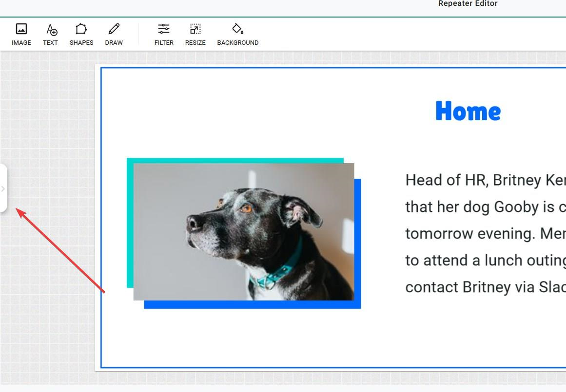 designer datasource tab