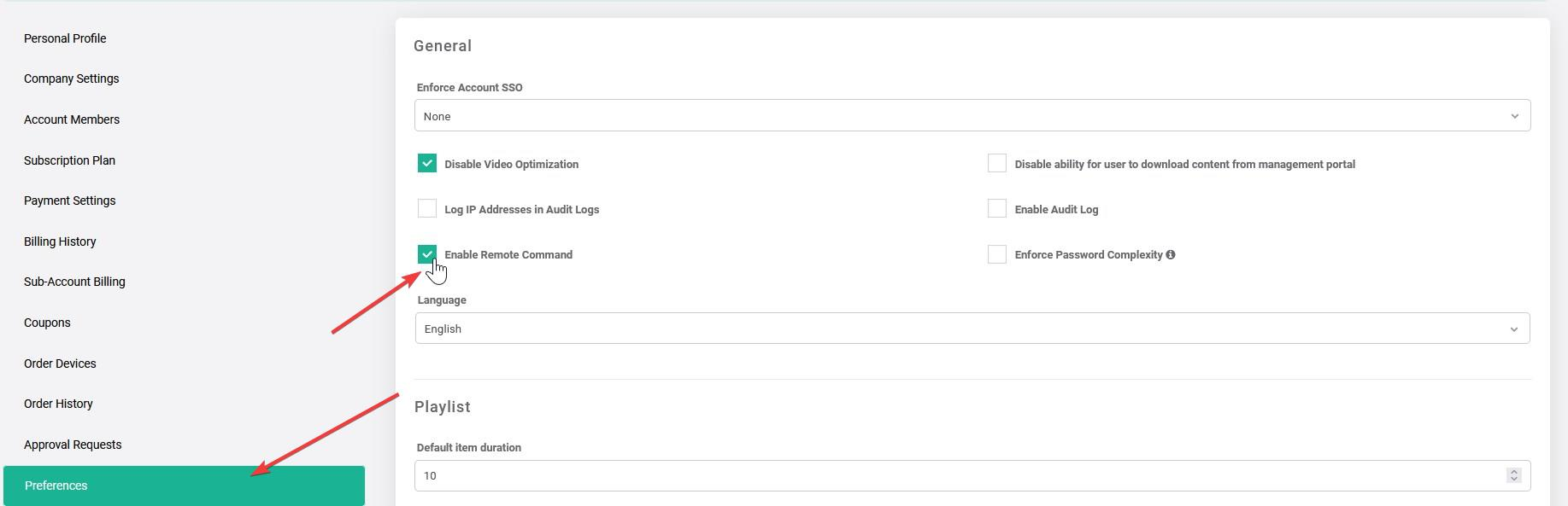 enable/disable remote command execution how-to