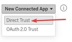 direct trust dropdown tableau