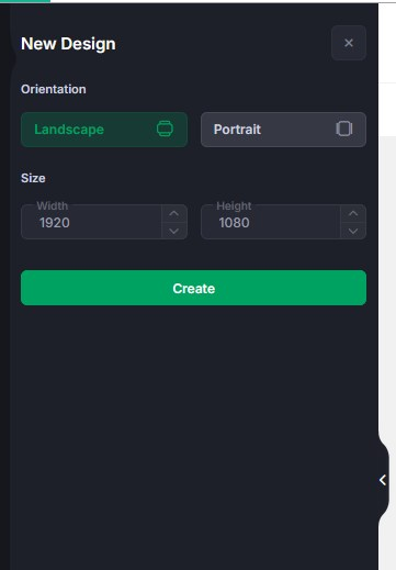 new design left navbar