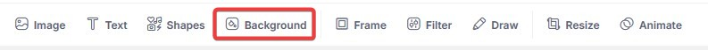 background button location