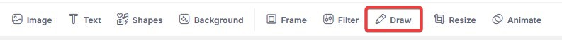 draw button location