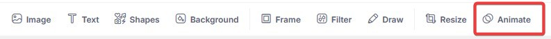 animate button location