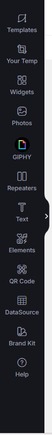 left navbar designer