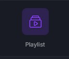 playlist widget