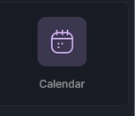calendar widget