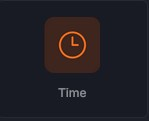 time widget