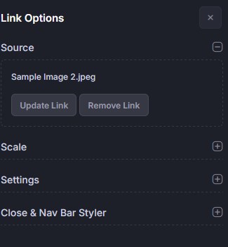 link options full options