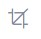 crop button graphic