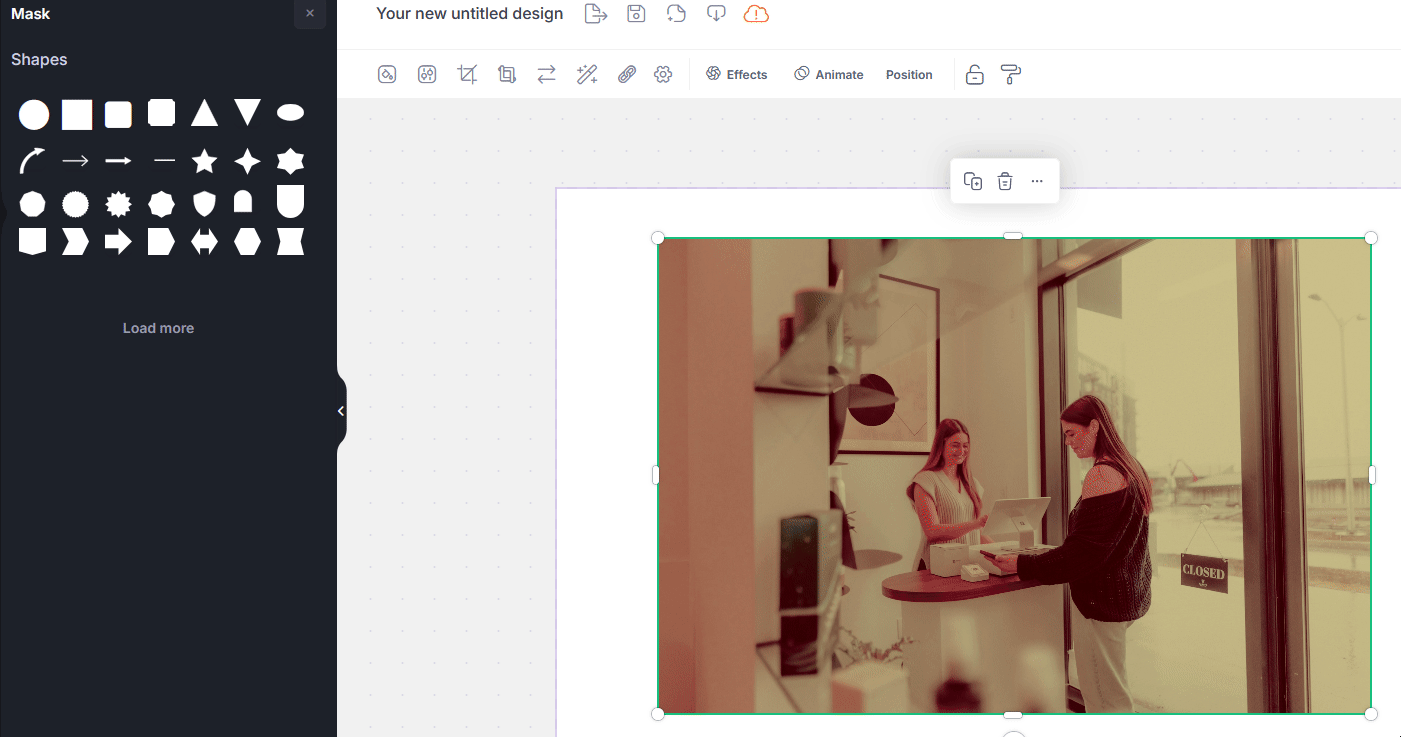 mask feature example