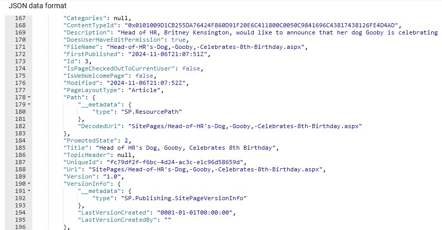 json data map optisigns