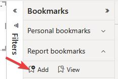 bookmarks pane