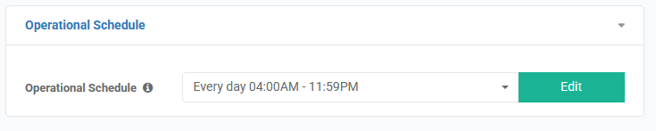 operational schedule image