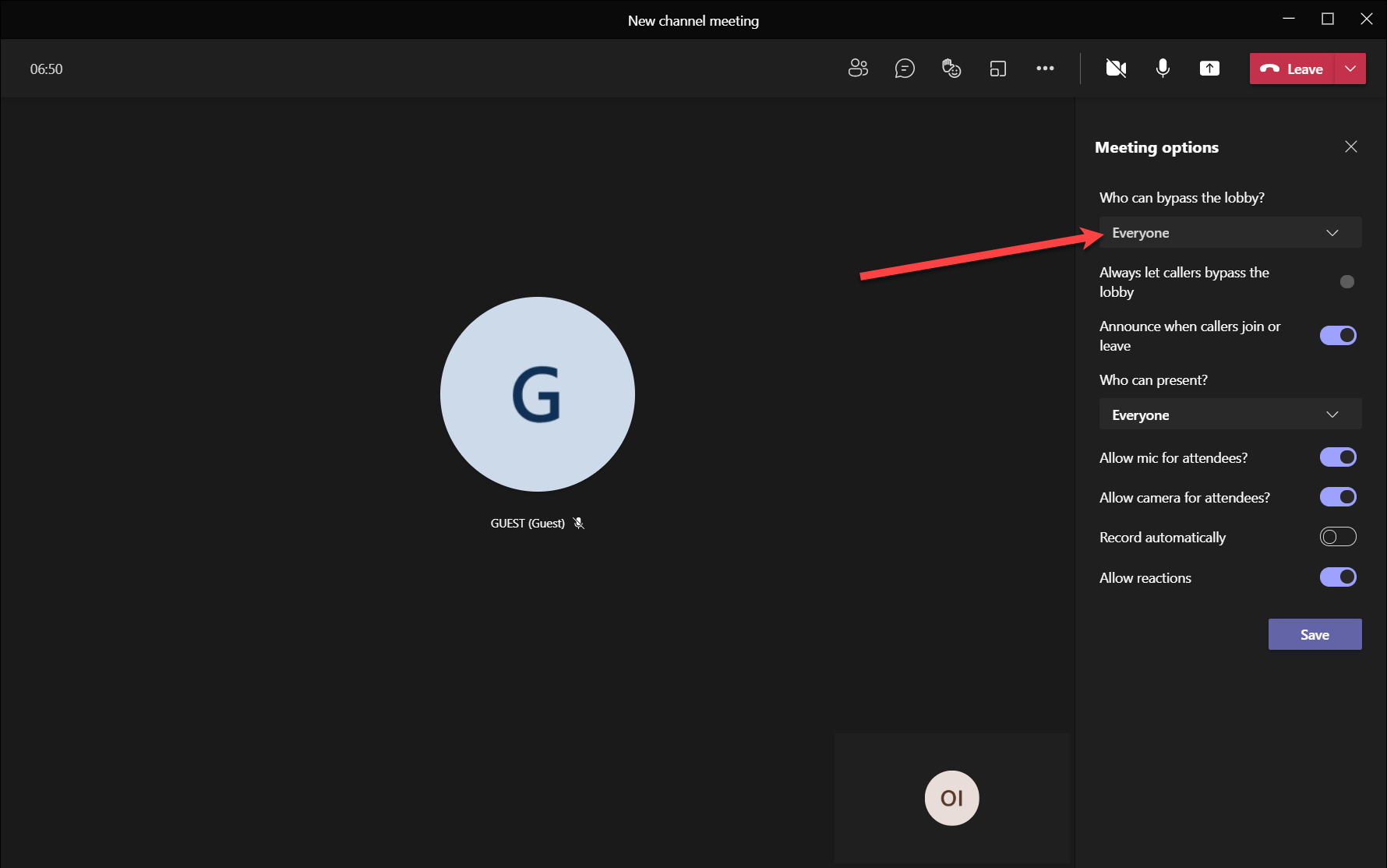 How to use Microsoft Teams Meeting app with OptiSigns – OptiSigns