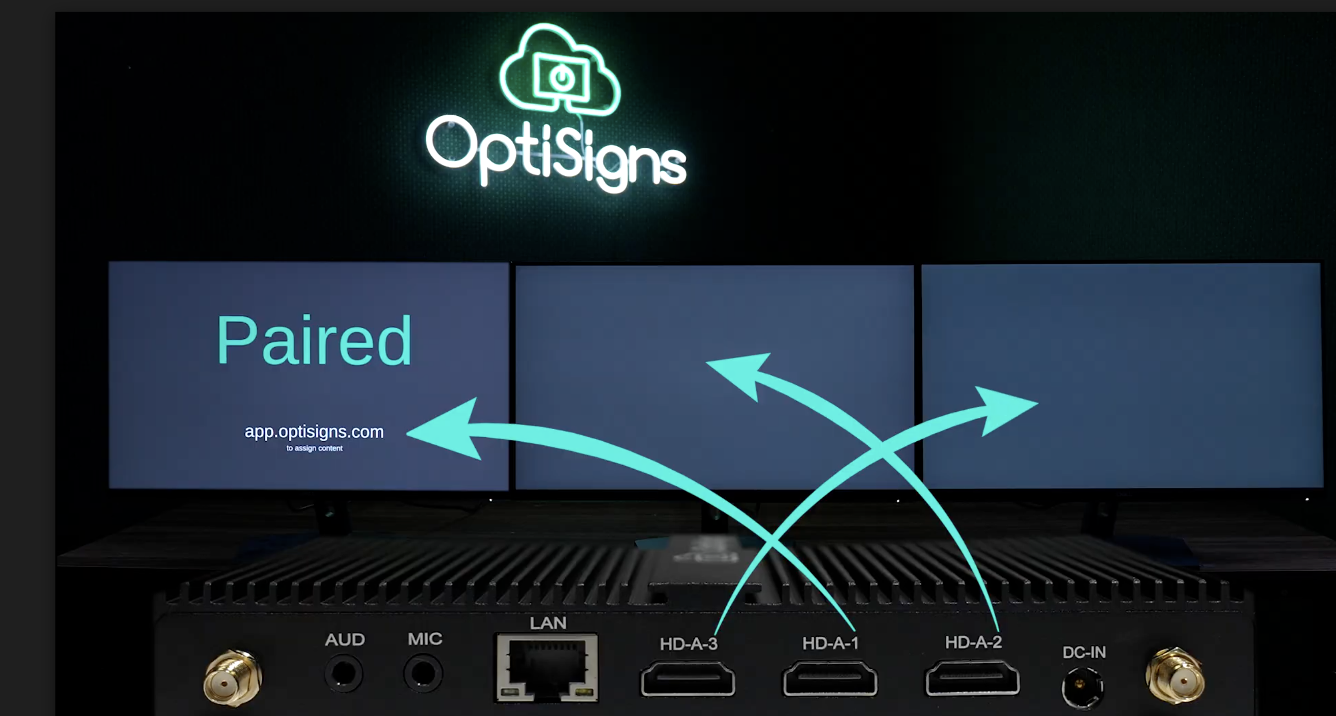 video wall hdmi diagram