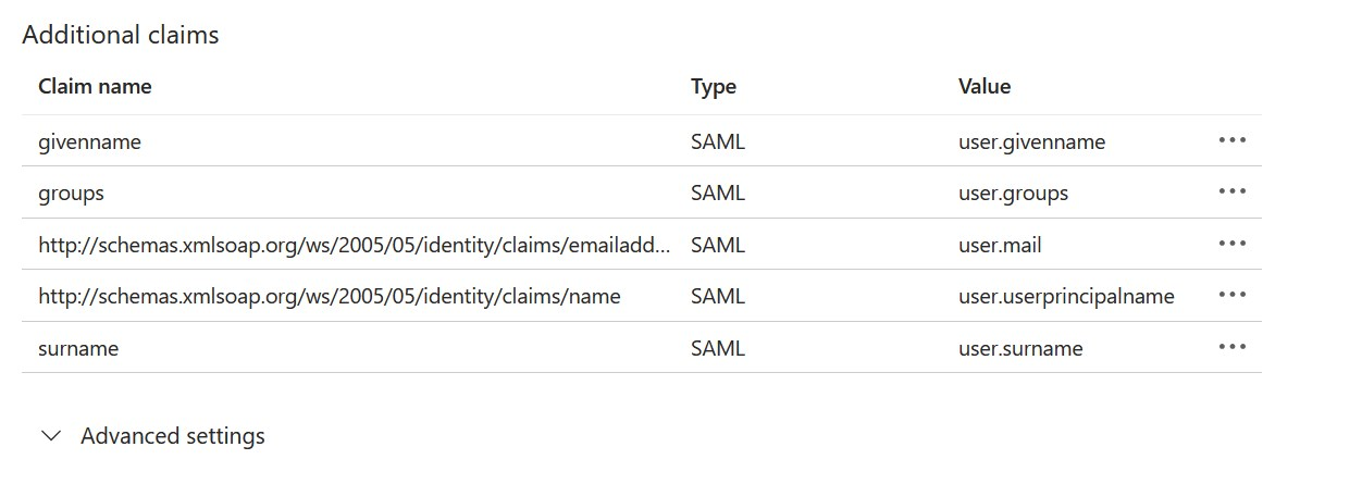 managing user claims ms azure