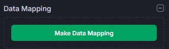 settings option data mapping side menu
