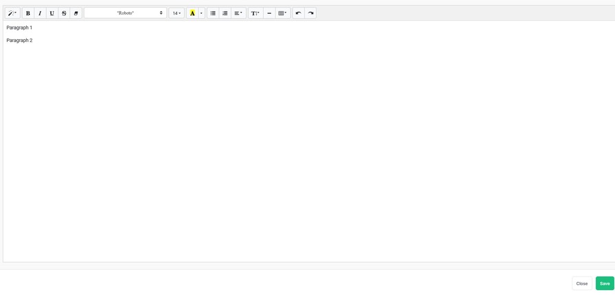 entrada de texto HTML de rolagem vertical