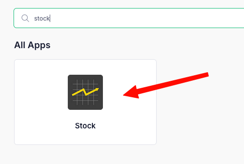stock app