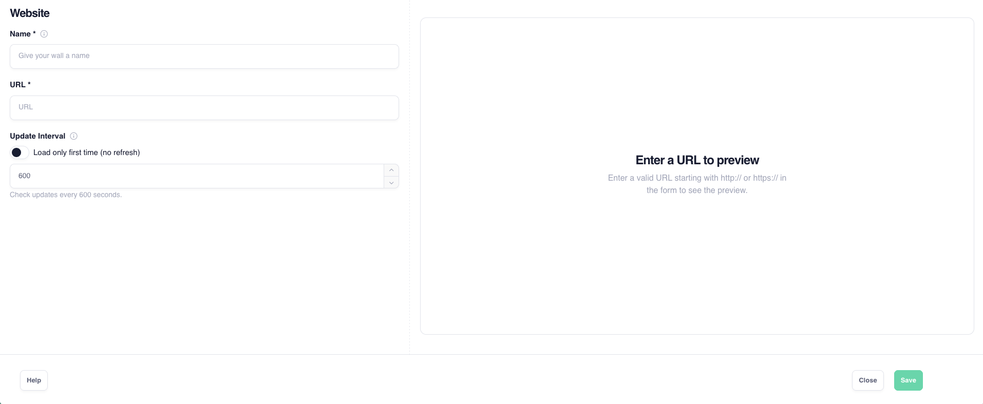 optisigns website app interface
