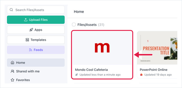 New MustHaveMenus asset shown in Files/Assets