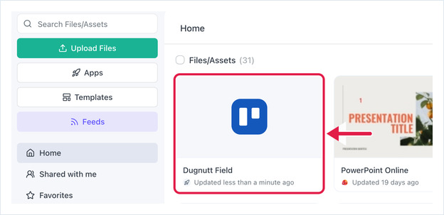 The new Trello asset in Files/Assets