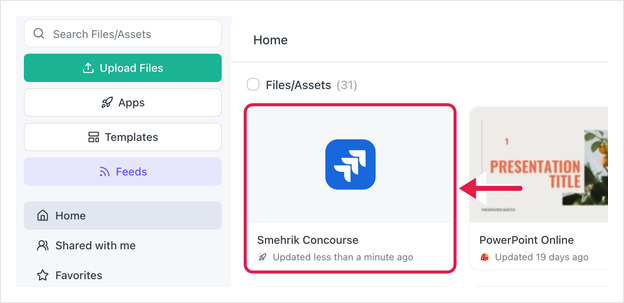 The saved Jira app asset in Files/Assets