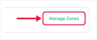 OptiSound Music add-on card with the Manage Zones button highlighted